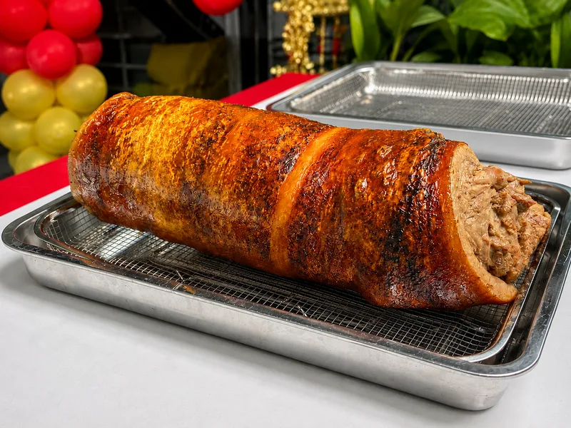 Large lechon belly